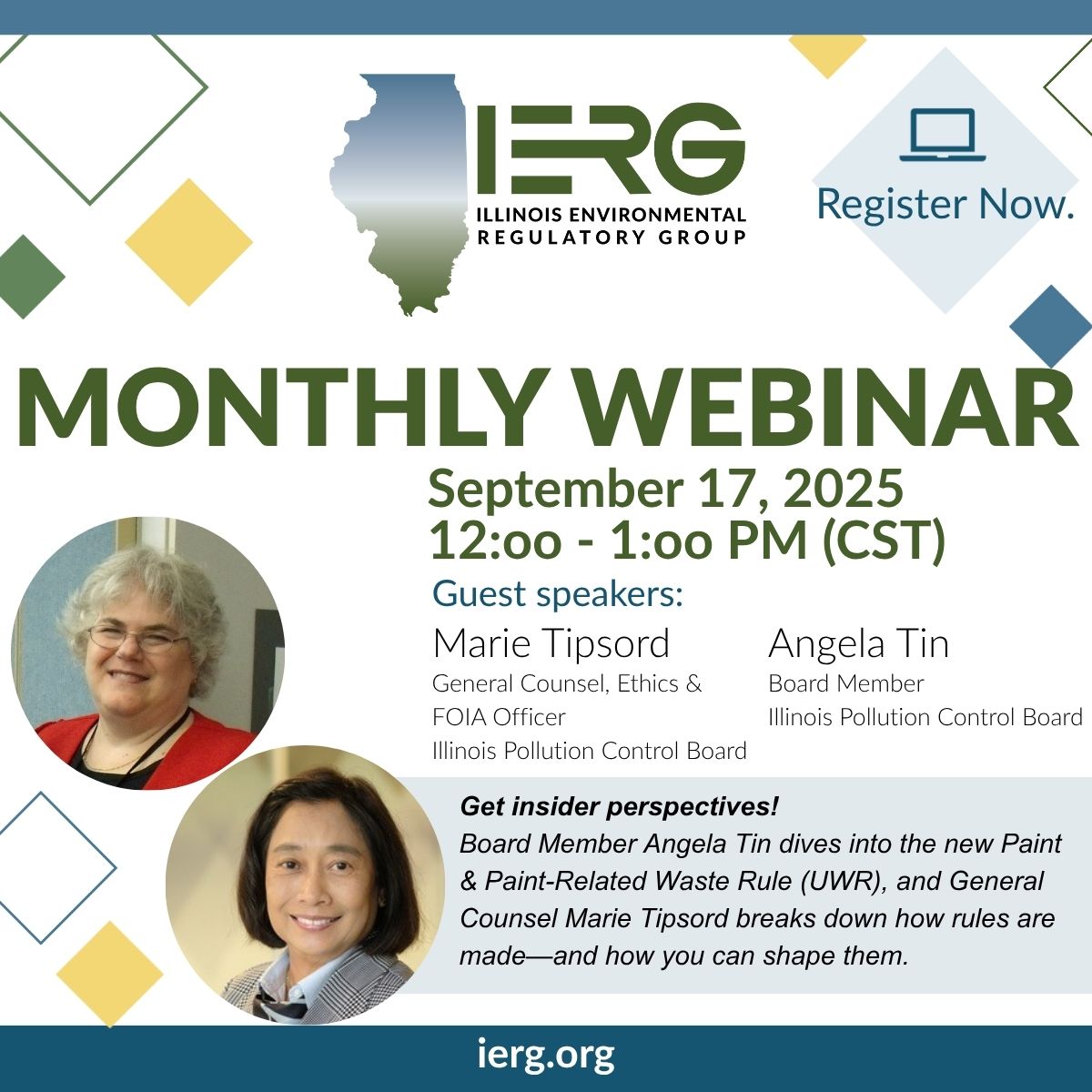 September 2025 webinar w/ the Illinois Pollution Control Board